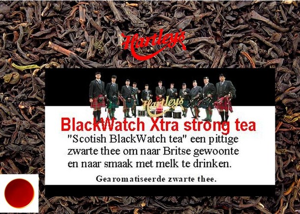 Losse Zwarte Thee Scottish  BlackWatch Xtra strong Breakfast tea 100g
