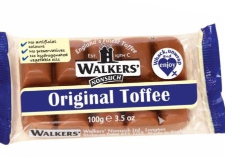 Walkers Nonsuch Original Toffee Slab 100g