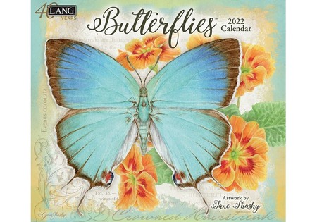 Lang Kalender  Butterflies 2022