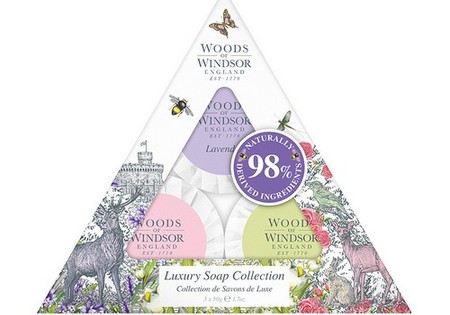 Woods of Windsor Luxury Soap Collection 3 x 50g