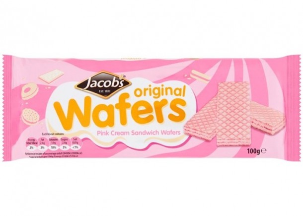 Jacobs Pink Wafers 100 g