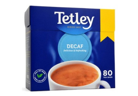 Tetley DECAF  Teabags 80S