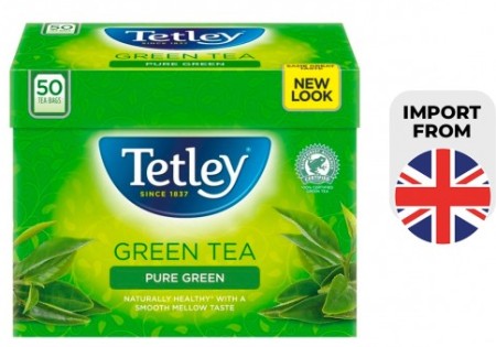 Tetley Pure Green Teabags 50'S