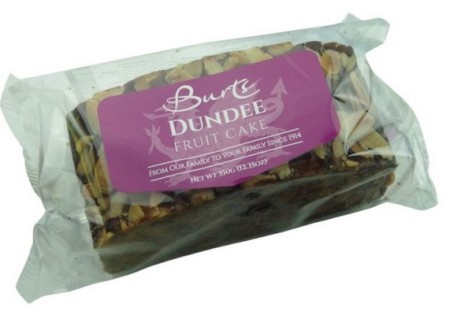 Burt's Dundee Slab Fruit Cake 350g