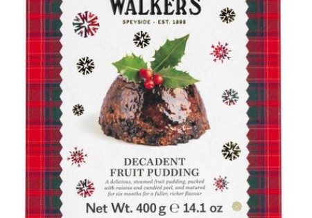 Walkers Decadent Fruit Pudding 400gr