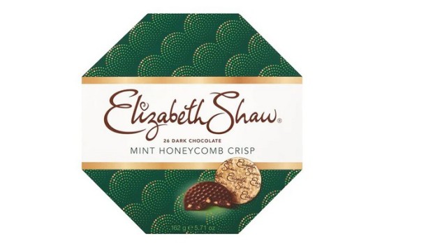 Elizabeth Shaw Dark Mint Crisp Chocolates 162g