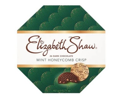 Elizabeth Shaw Dark Mint Crisp Chocolates 162g