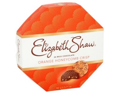 Elizabeth Shaw Milk Chocolate Orange Honeycomb Crisp 162g