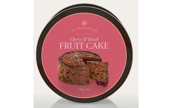 BUCKINGHAM Cherry & Kirsch Fruit Cake 750g