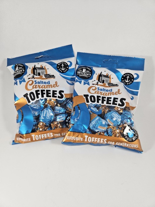 Walkers Salted Caramel Toffee Bag 150 G