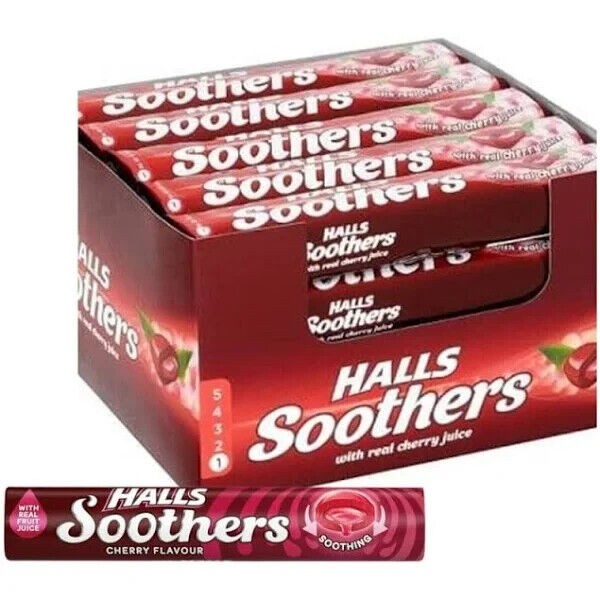 Halls Soothers Cherry 45g