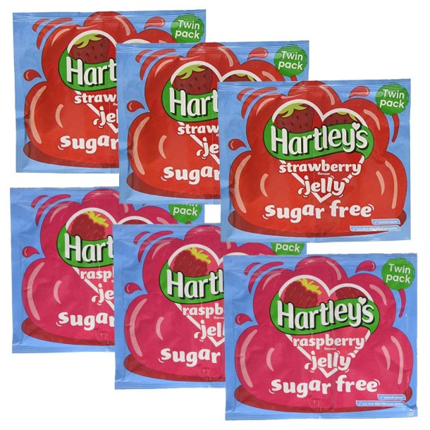 Hartleys Sugar Free Strawberry Sachet Jelly 23G