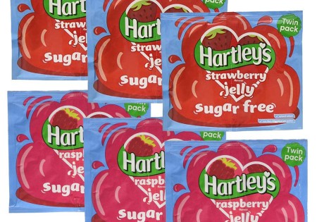 Hartleys Sugar Free Strawberry Sachet Jelly 23G