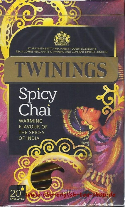 Twinings Black Tea Spicy Chai 40s