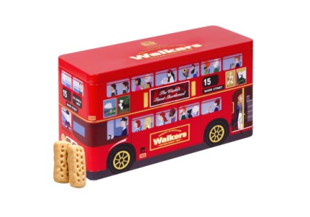 Walkers Shortbread London Bus 250G