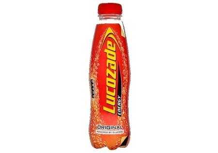 Lucozade Orange bottle 380ml