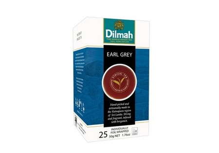 Dilmah zwarte thee Earl Grey 25 st